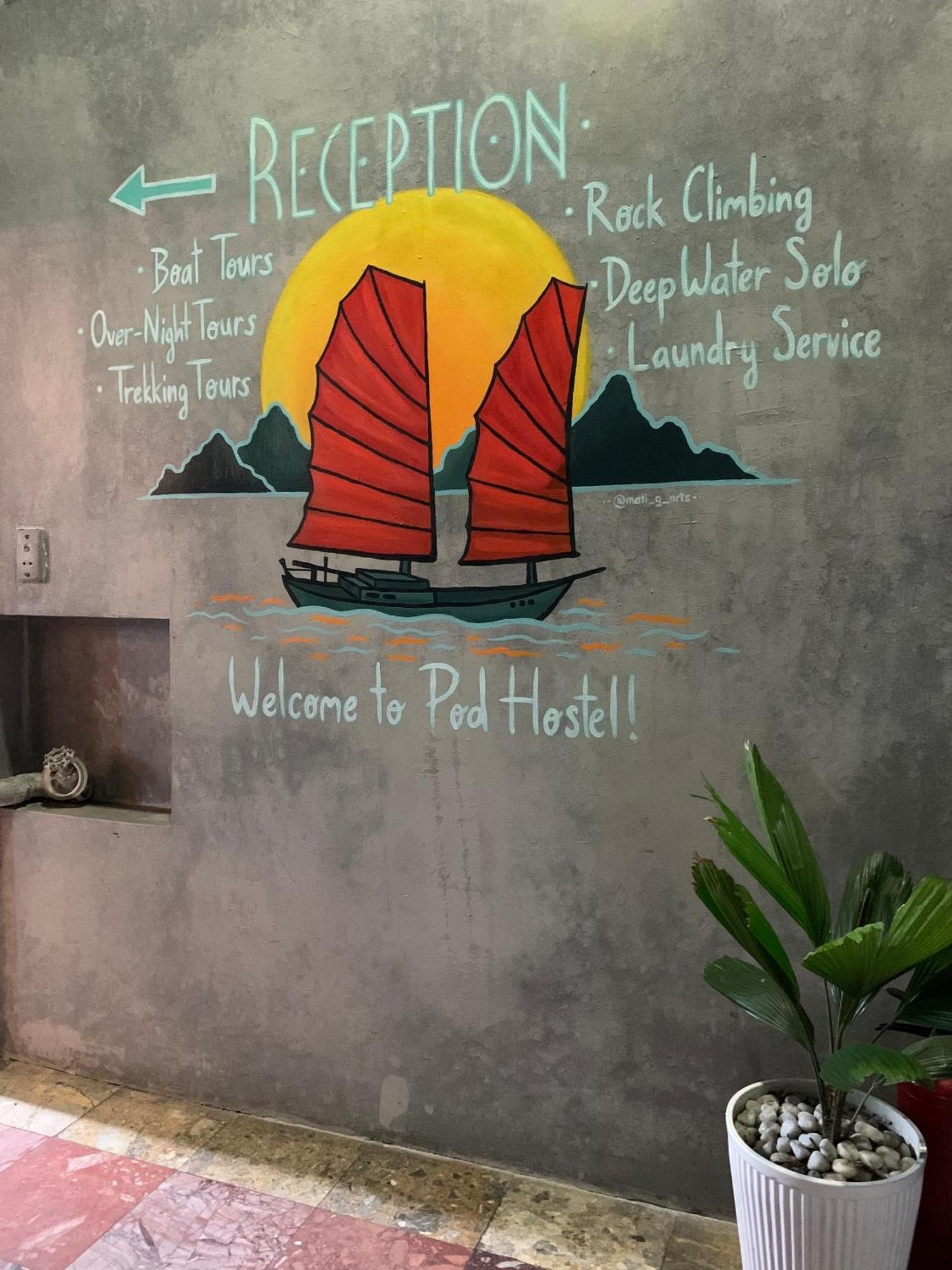 Catba Pod Hostel - Restaurant And Rooftop Bar Dong Khe Sau ภายนอก รูปภาพ